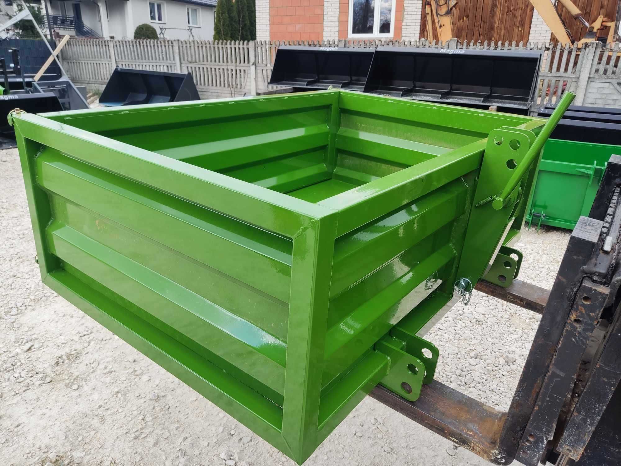 Nowa skrzynia transportowa na tylni tuz ciągnika solidna producent