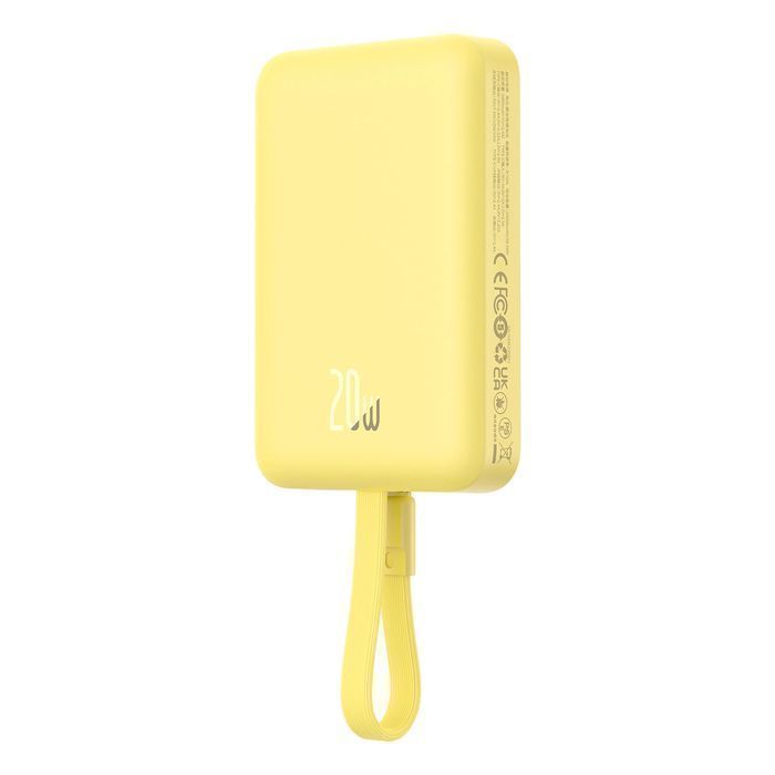Powerbank Baseus MagSafe 10000mAh 20W z kablem Lightning + kabel USB-C