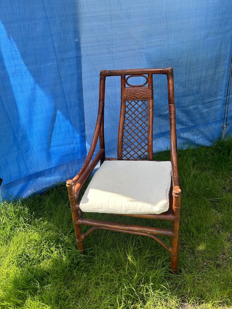 Krzeslo z ratanu