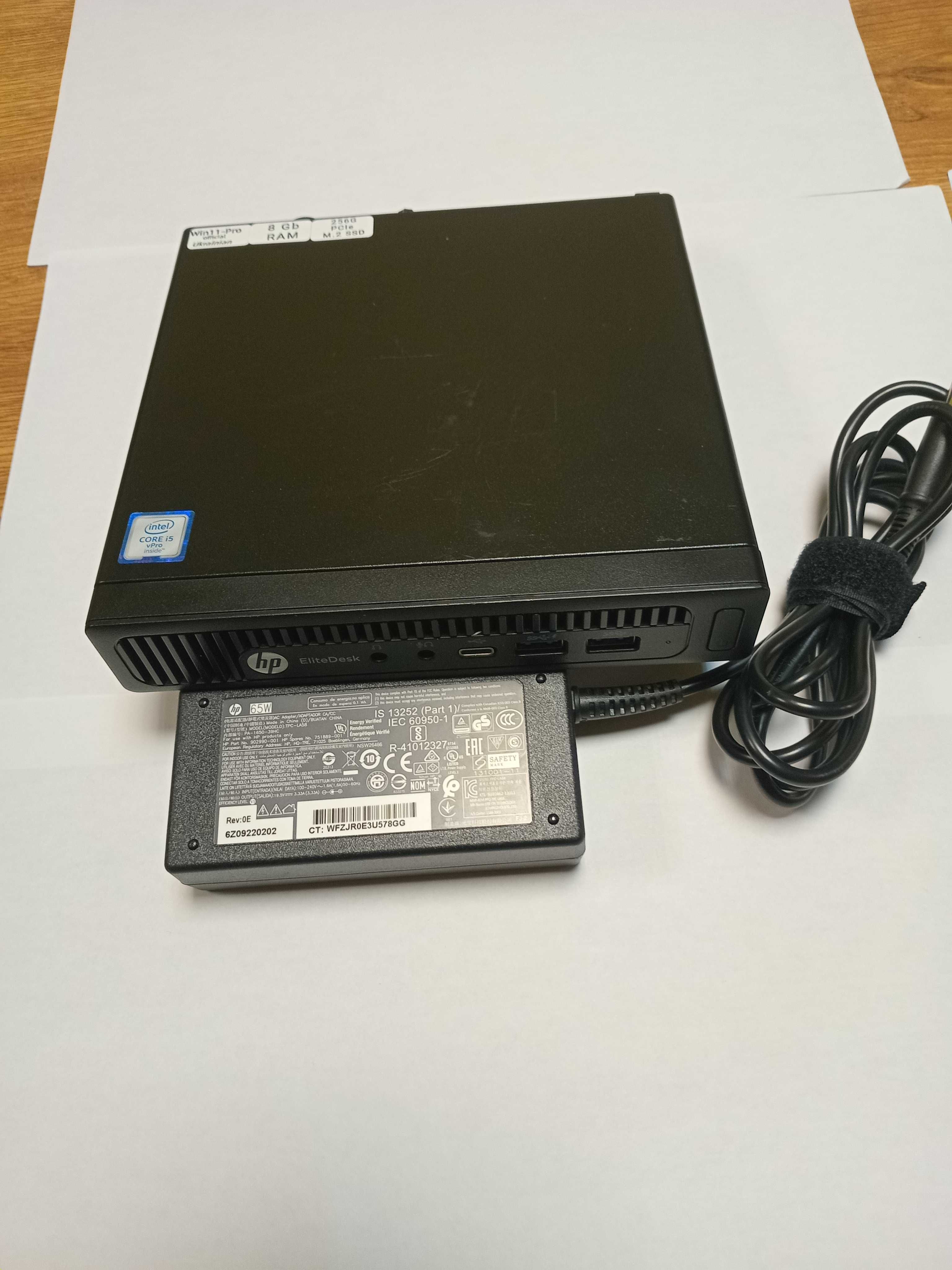 Міні ПК  HP EliteDesk 800 35W G2