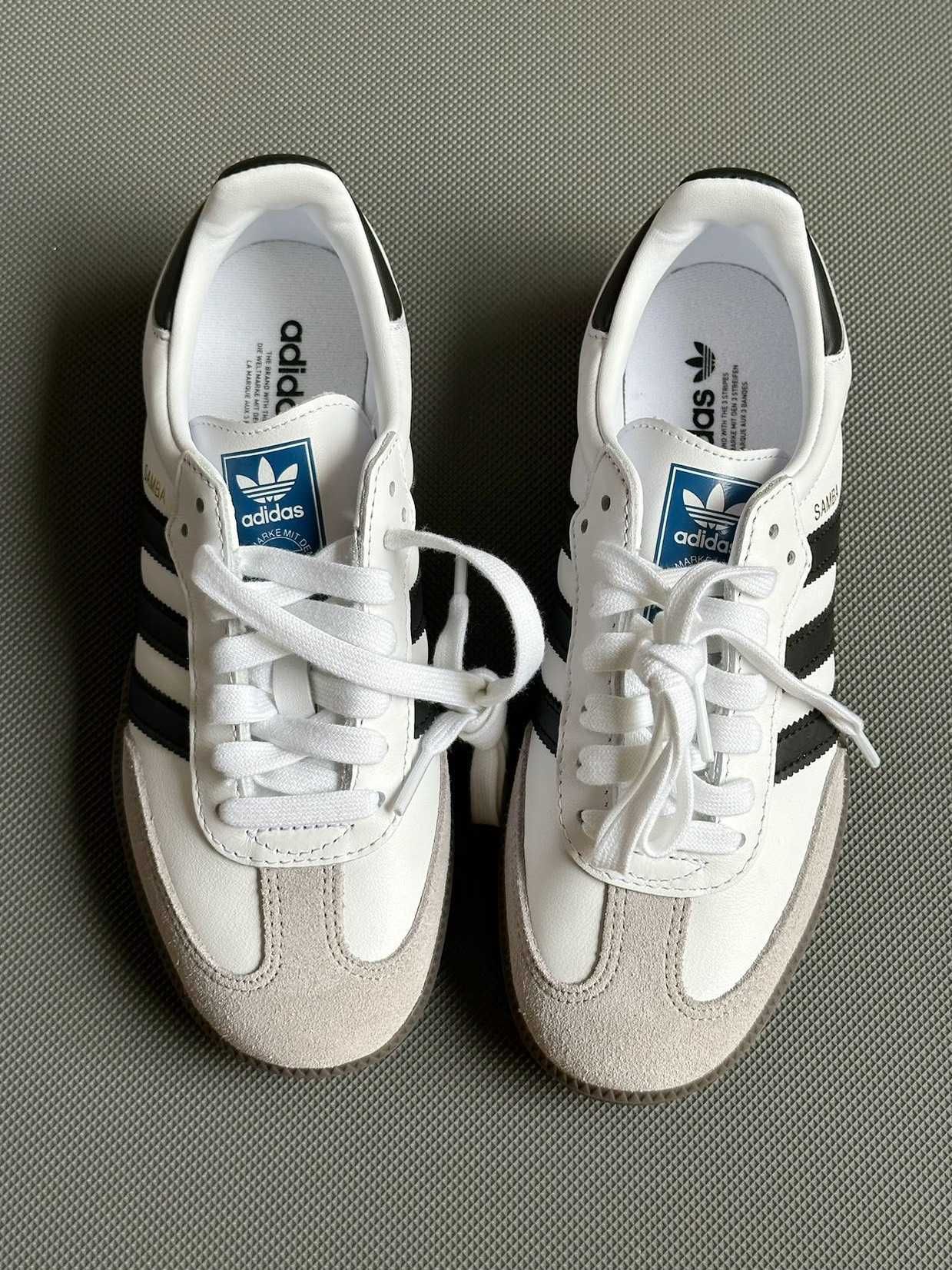 Nowe\B75806*adidas^SambaOG*|Biały ButyUnisexTrampki.42.5