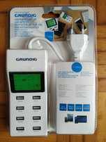 GRUNDIG carregador c/ 8 portas usb 5V 0.5A 1A 2.1A