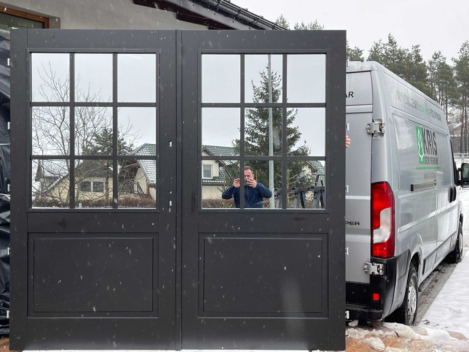 Drzwi drewniane dwuskrzydłowe białe NA KAŻDY WYMIAR CAŁA POLSKA