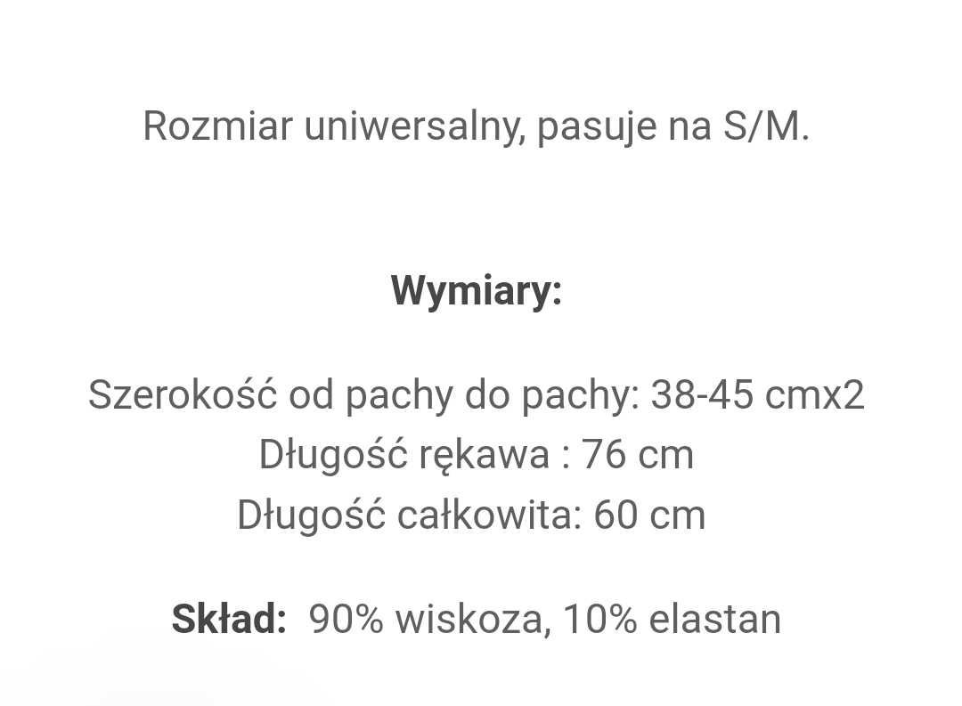 Bluzeczka damska biała kwiaty nowa S/M