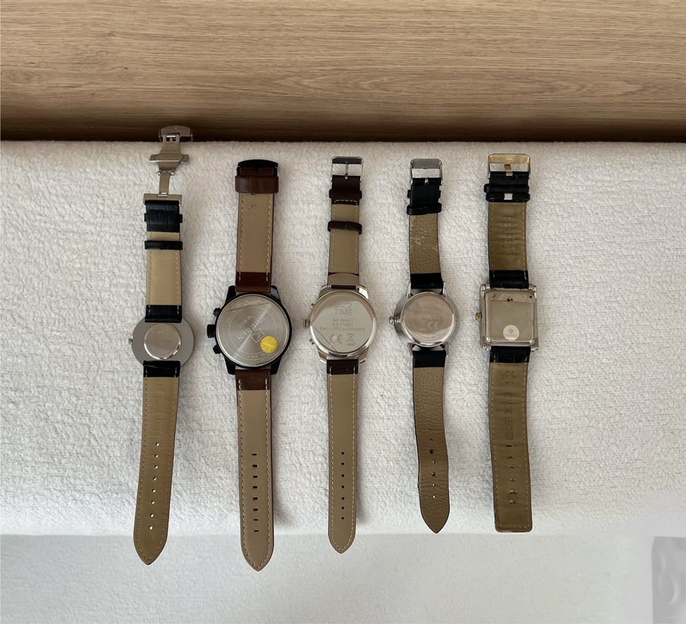 Наручні годинники чоловічі різних марок