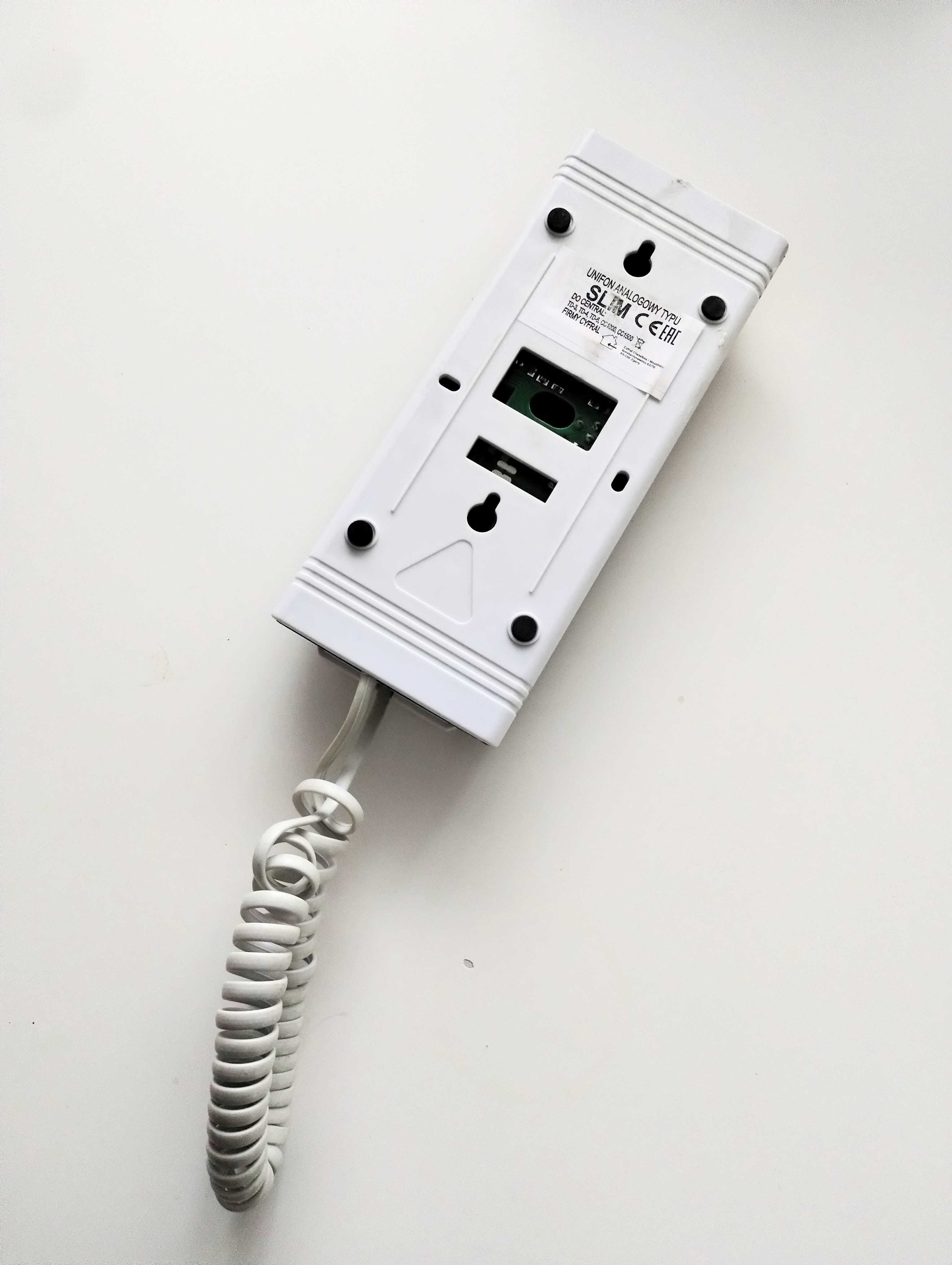 Unifon analogowy Cyfral ADA-03C4 Slim czarno-biały (domofon)