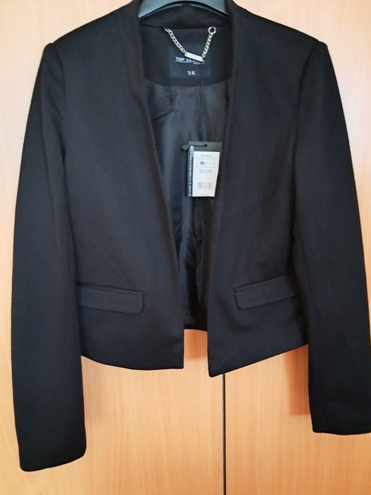 Żakiet czarny r.36Top Secret"nowy.