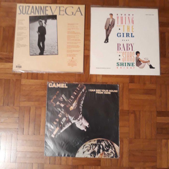 LP's em vinil 33 rpm - música em inglês