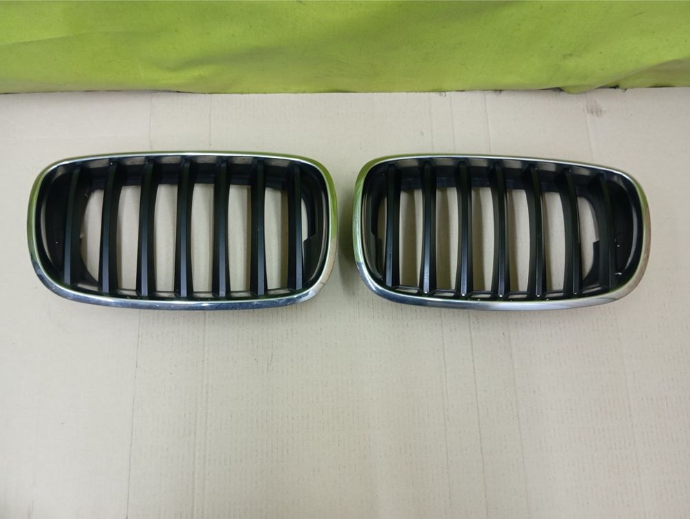 Ноздри капота BMW X5 E70 E71 Решетки  БМВ Х5 Е70 Е71 решітка радіатора