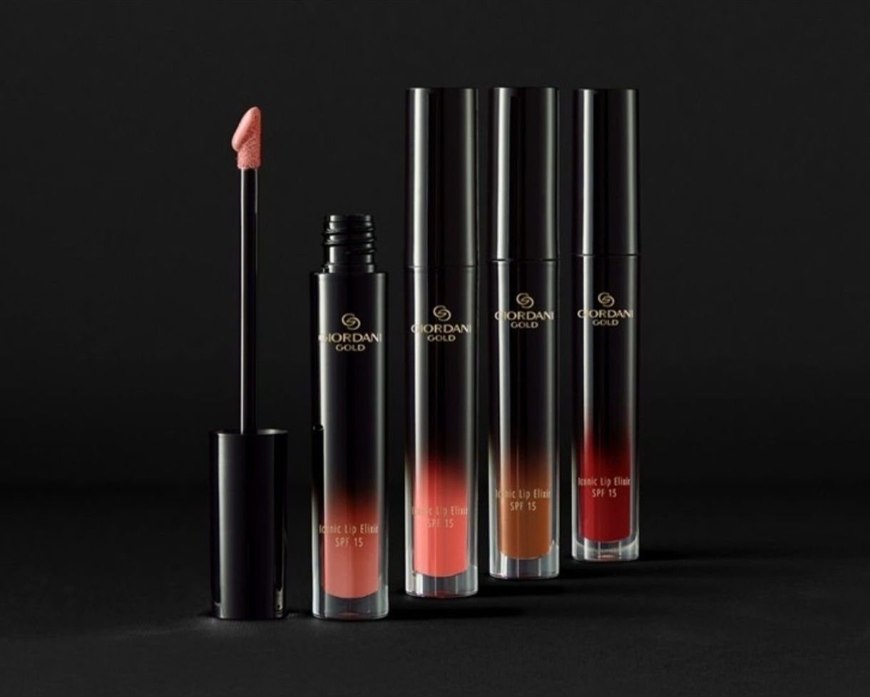 Matowa Pomadka Giordani Gold Iconic Elixir Lip Velour Nude Oriflame