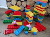Świnka Peppa George i Klocki kompatybilne z LEGO Duplo 68 sztuk