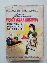 Książka kucharska - ,,Nowoczesna Praktyczna Kuchnia" -1949