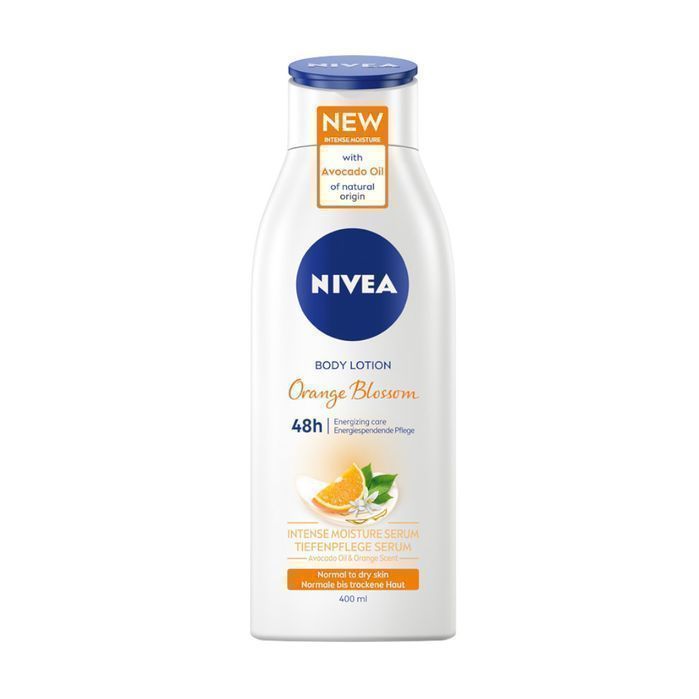 NIVEA Intensywnie Nawilżający Balsam Do Ciała Orange Blossom 400ml