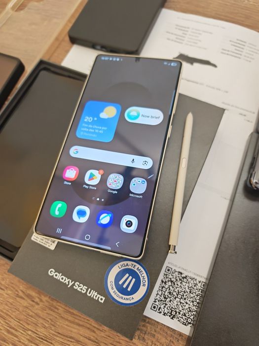 Samsung S25 Ultra 12GB/256GB Dual Sim Preto Titanium  Seminovo C/Ga