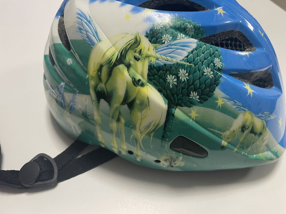 Kask ochronny dzieciecy rower rolki Scout Tyranno 51-55cm