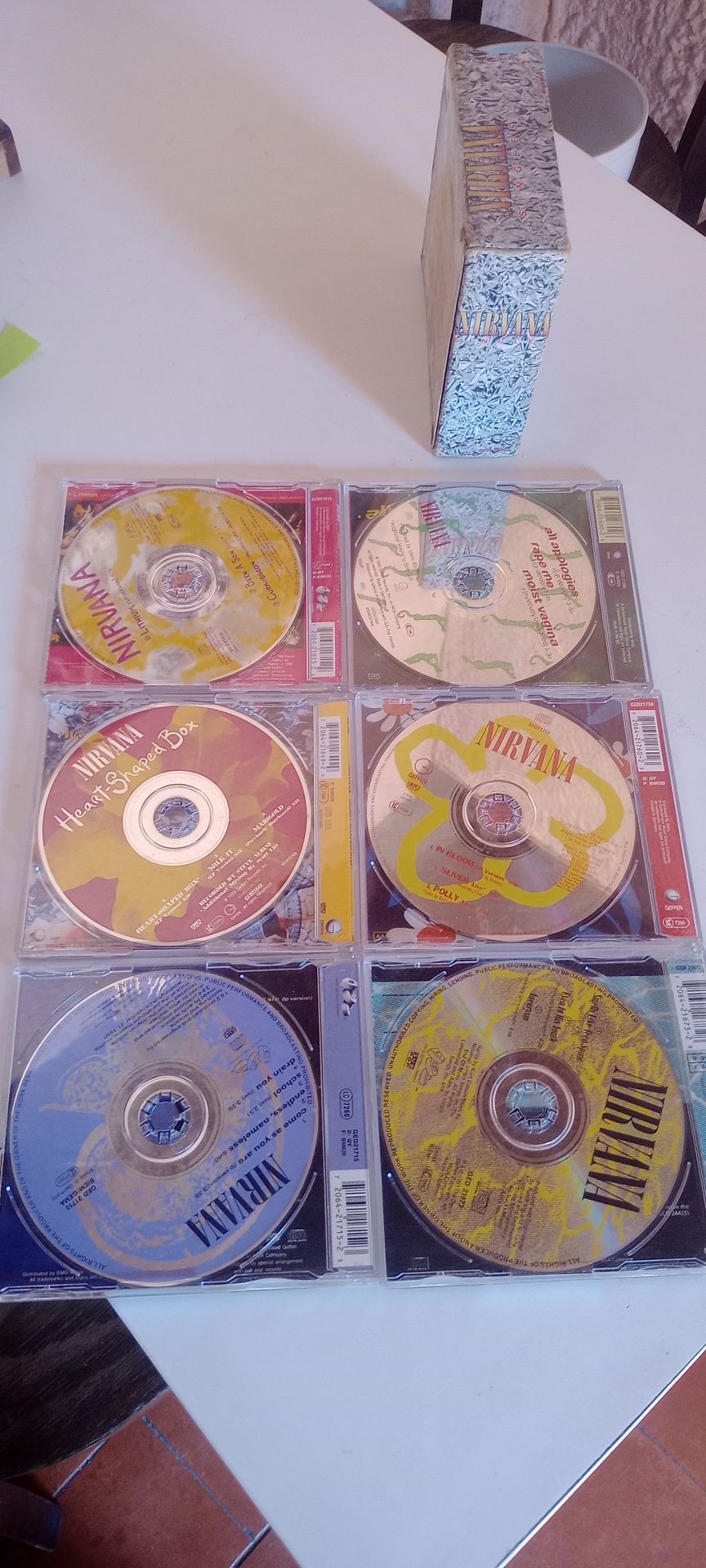 Nirvana, colecção especial singles CD