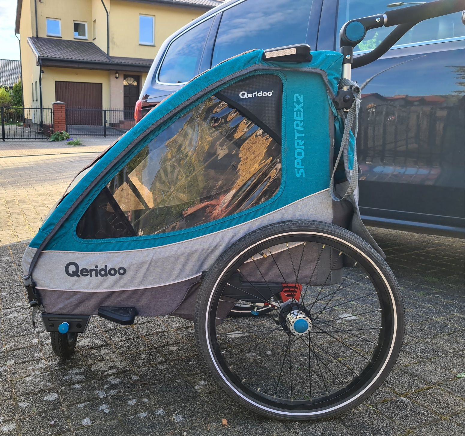 Przyczepka rowerowa Qeridoo sportrex 2 2020r