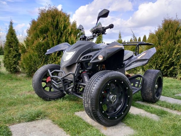 Duży mocny quad ATV 320 ADLY Raptor 2012r Automat ZADBANY