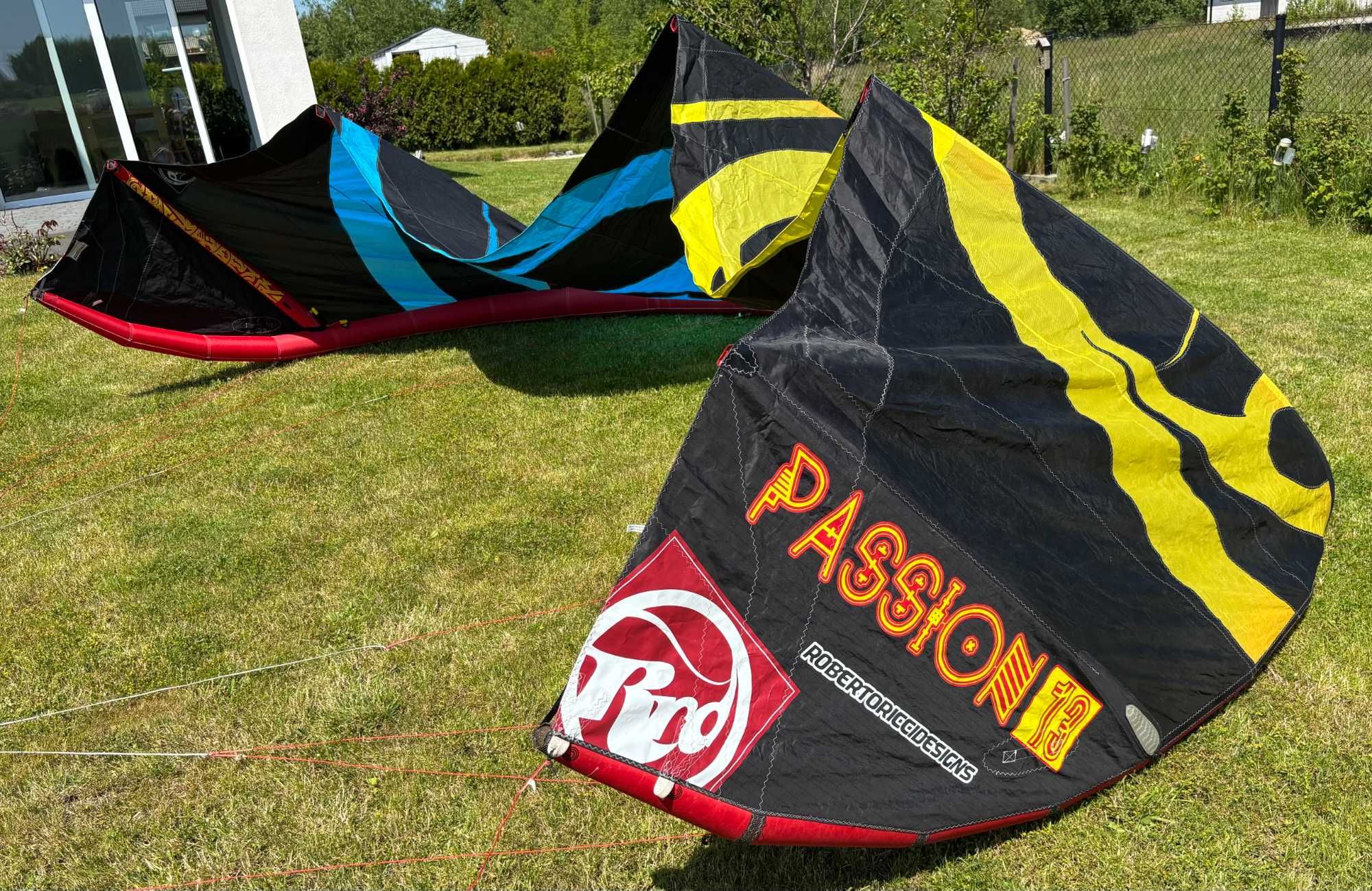 Latawiec RRD Passion 13m stan b. dobry, plecak + oryginalny bar