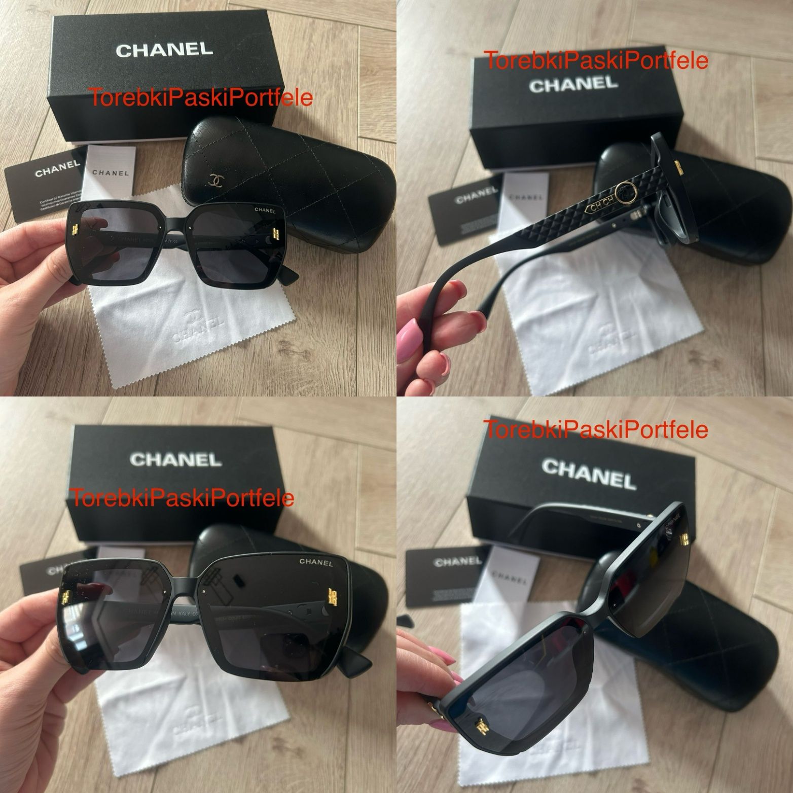 Nowe okulary przeciwsłoneczne.