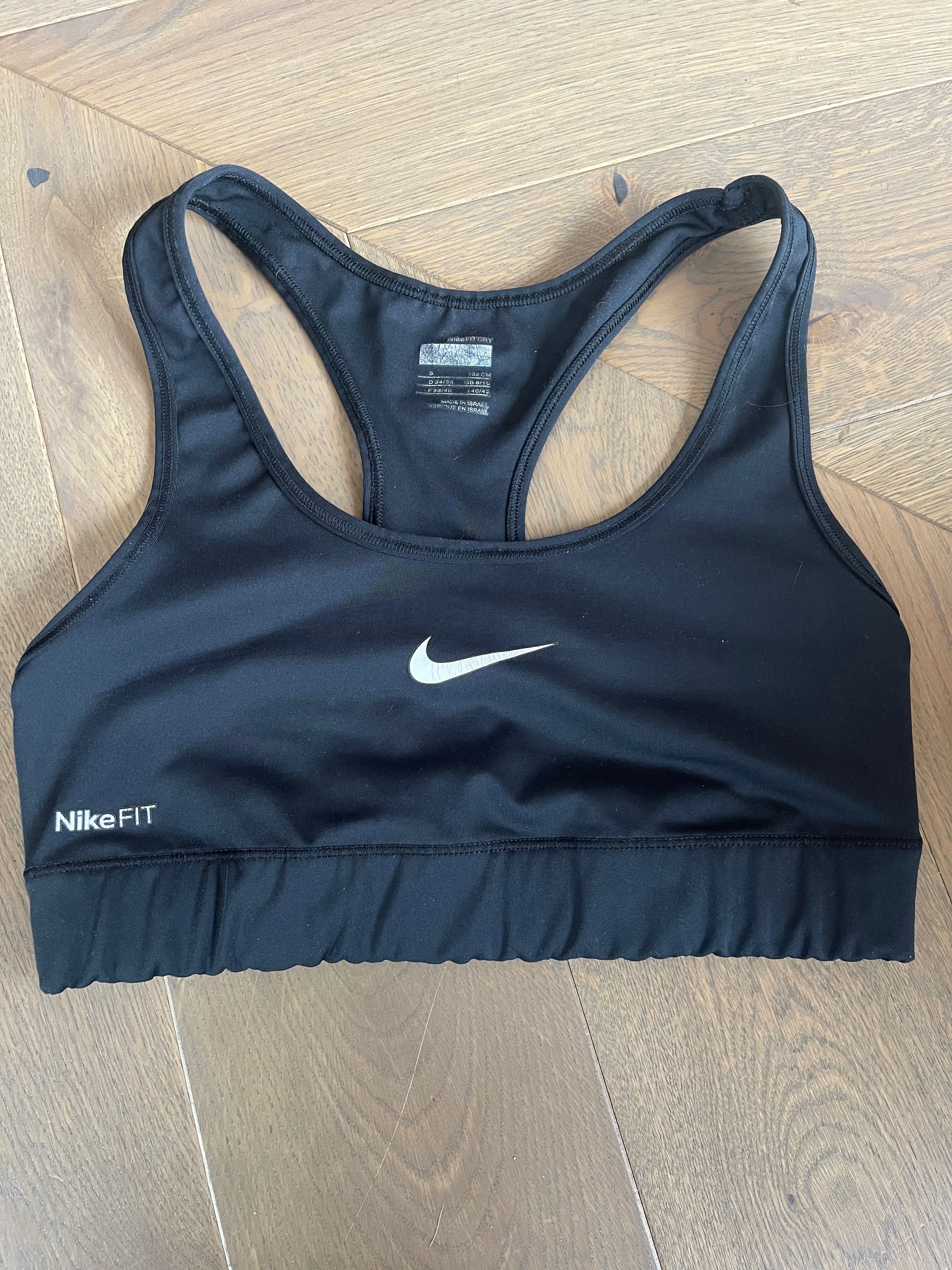 Leginsy i biustonosz sportowy Gym Hero XS, biustonosz Nike