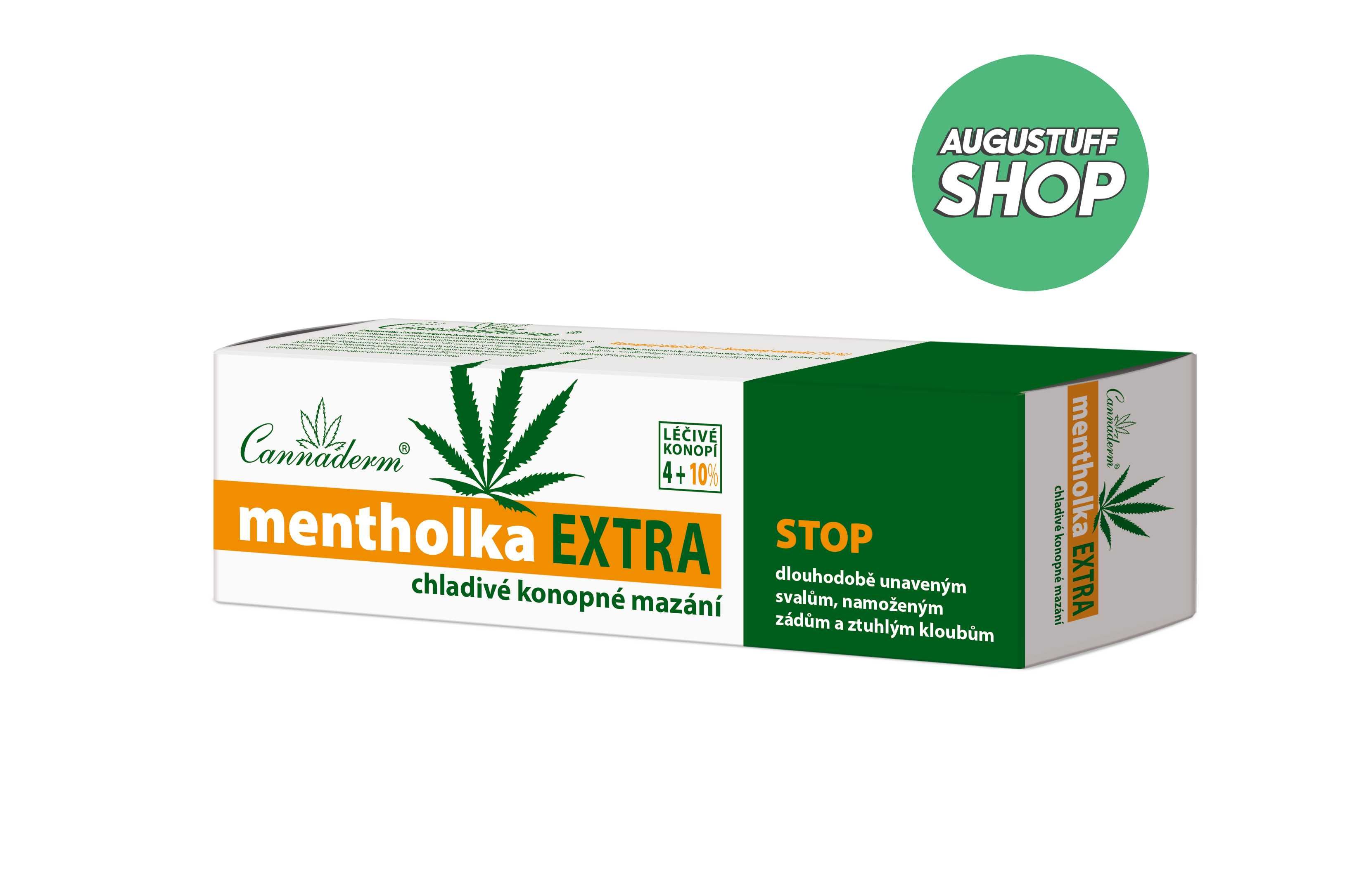 Cannaderm Mentholka EXTRA Żel Konopny Chłodzący | AuguStuffShop.pl