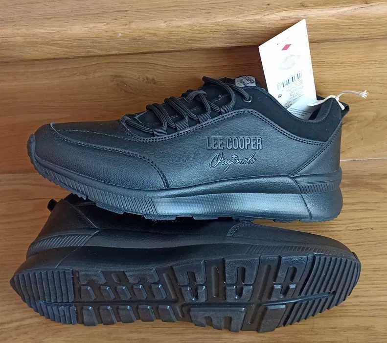 Buty męskie sportowe LEE Cooper - rozmiar 41 czarne - nowe