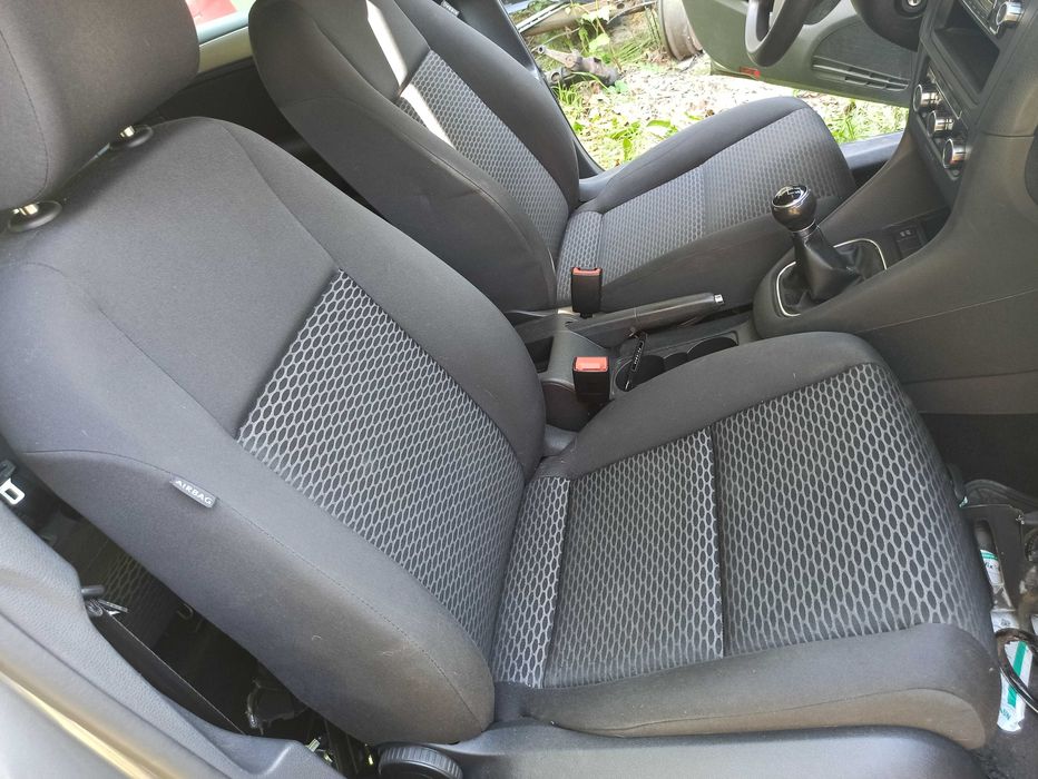 Golf 6 VI *LA7T *Lusterko prawe lewe *Boczek Tapicerka drzwi *Fotele