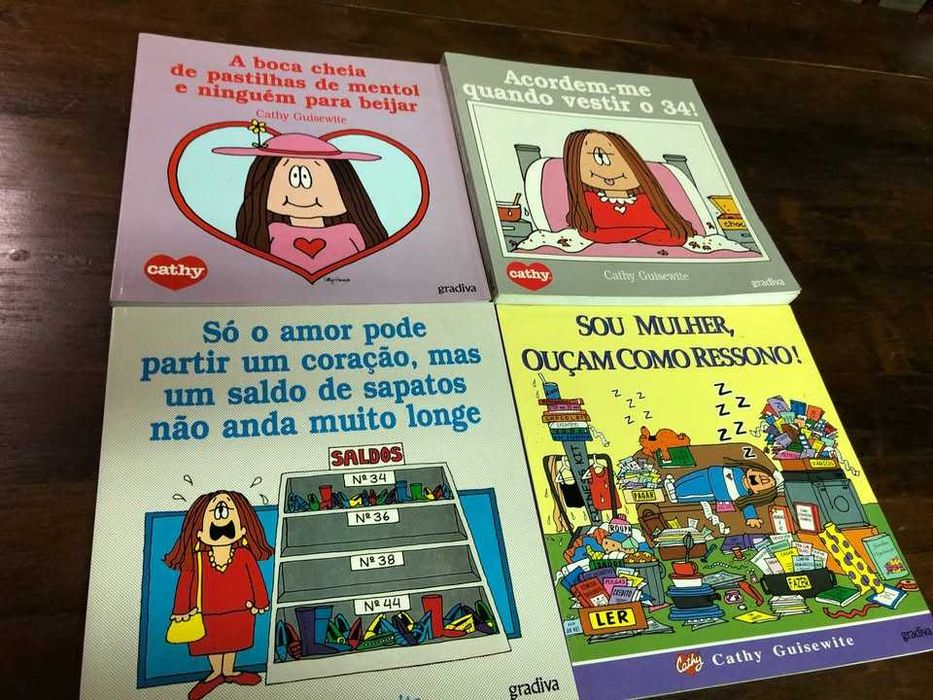 Cathy Guisewite , muitos livros da autora, portes grátis