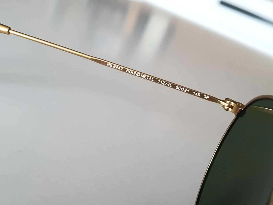Nowe oryginalne okulary Ray-Ban Round Metal RB3447 Polarized