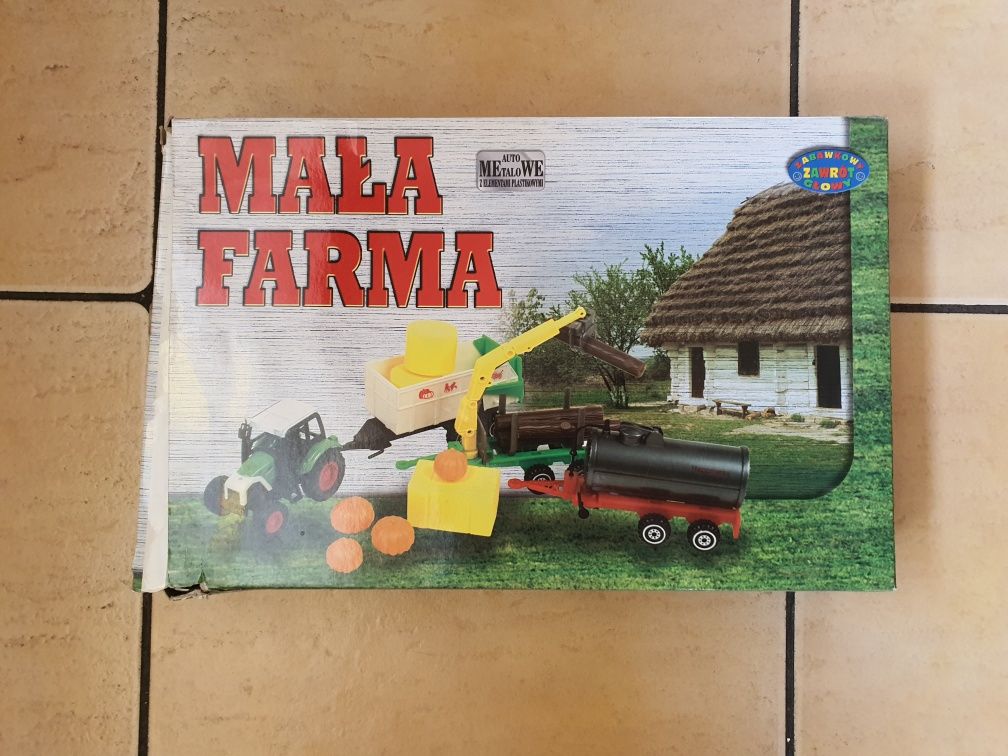 Farma zestaw zestawy figurek dla dzieci traktor 2 sztuki