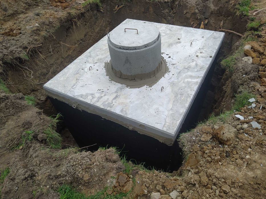 Szambo Betonowe 8m3 Z Wykopem Kanał samochodowy Szamba