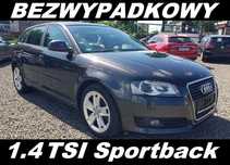 Audi A3 1.4 Turbo Sportback ROK GWARANCJI Super Stan XENON Serwis Bezwypadkowy