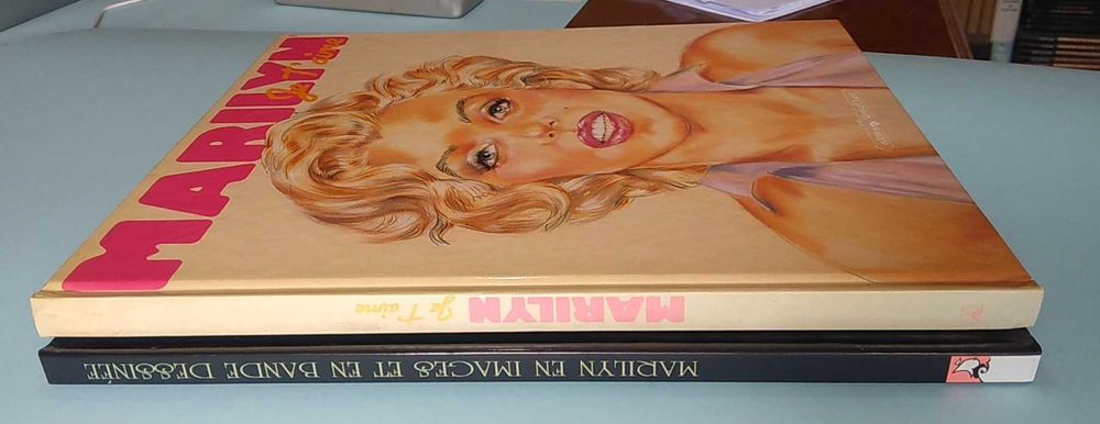 MARILYN MONROE em banda desenhada I e II - Giardino, Crepax, etc