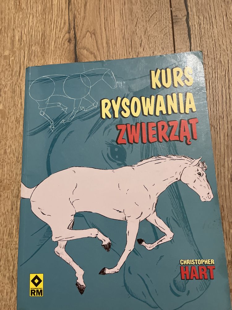 Książka Kurs Rysowania zwerząt Christipher Hart