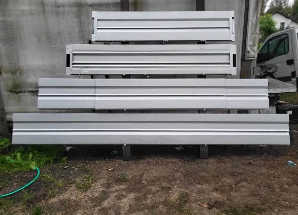 Burty Aluminium  kiper wywrot skrzynia kontener