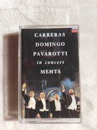 Kaseta 3 Tenorów Zapis koncertu z 1990 roku w Rzymie