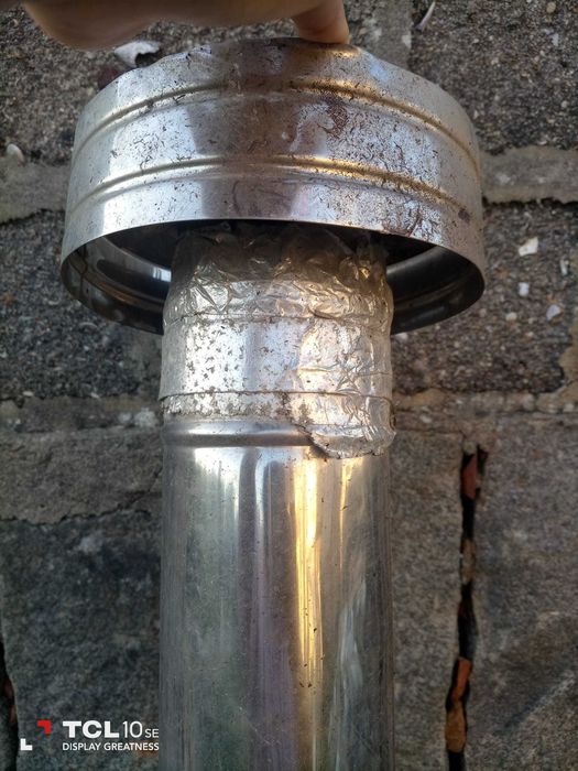 chaminé inox sem ferrugem