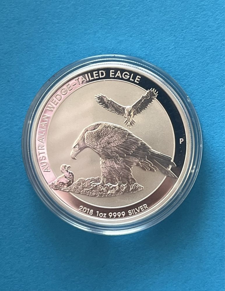 Австралийский  Орел - серебряная монета