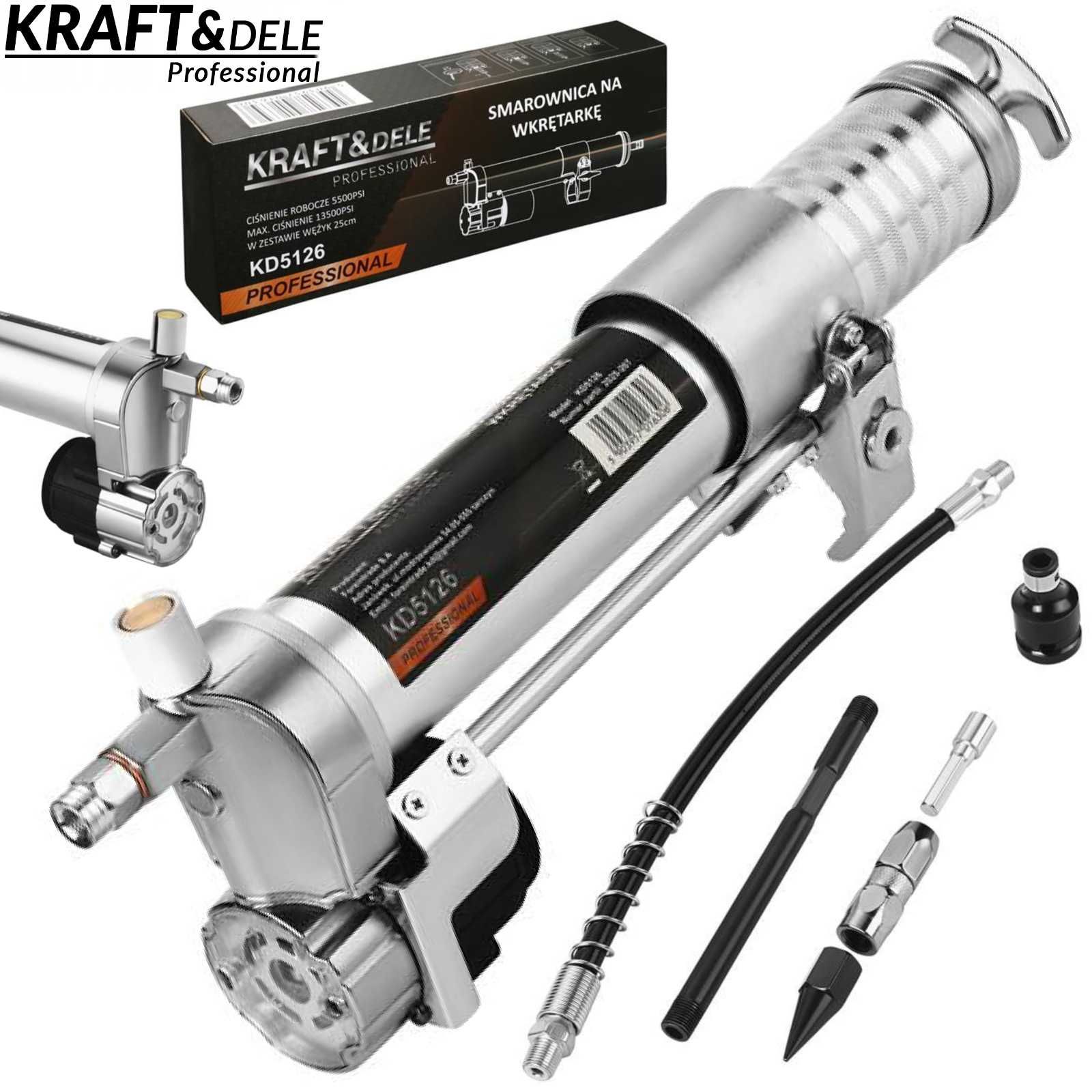 KRAFT&DELE Smarownica Tawotnica Na Wkrętarkę Przystawka KD5126