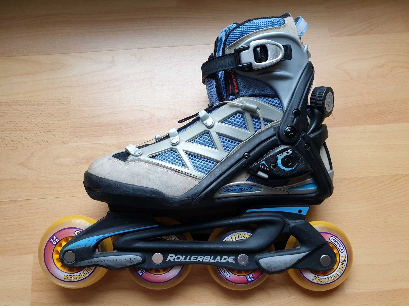 Rolki Rollerblade Training PFS  roz .36,5 nowe kółka 76 mm