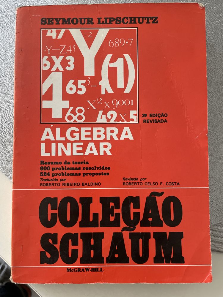 Livro álgebra linear