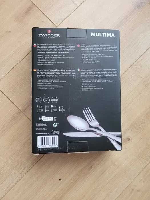 NOWY komplet sztućców Zwieger Multima zestaw sztućce 24 szt. 24 elem.