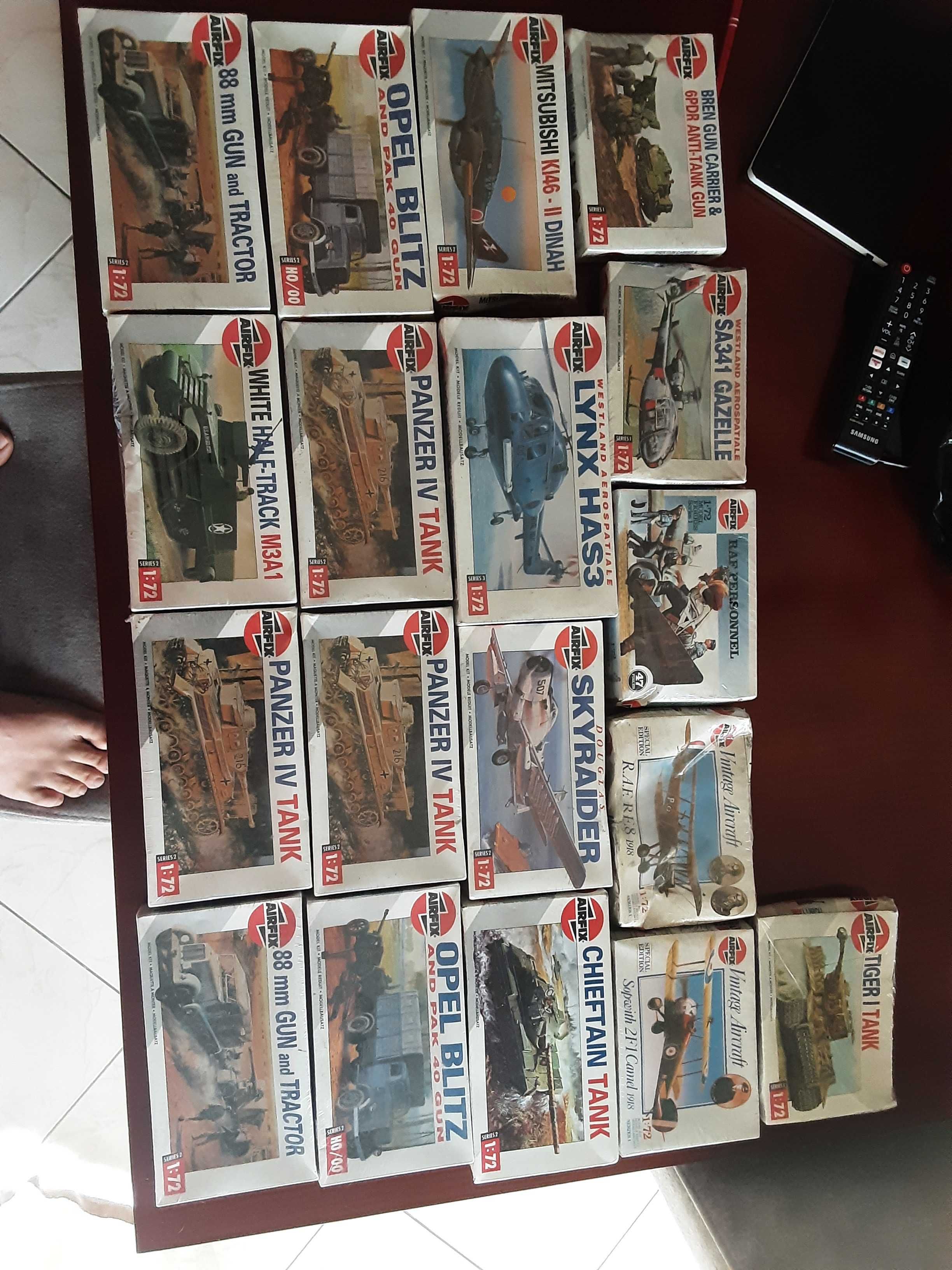 Airfix models / modelos airfix WW2