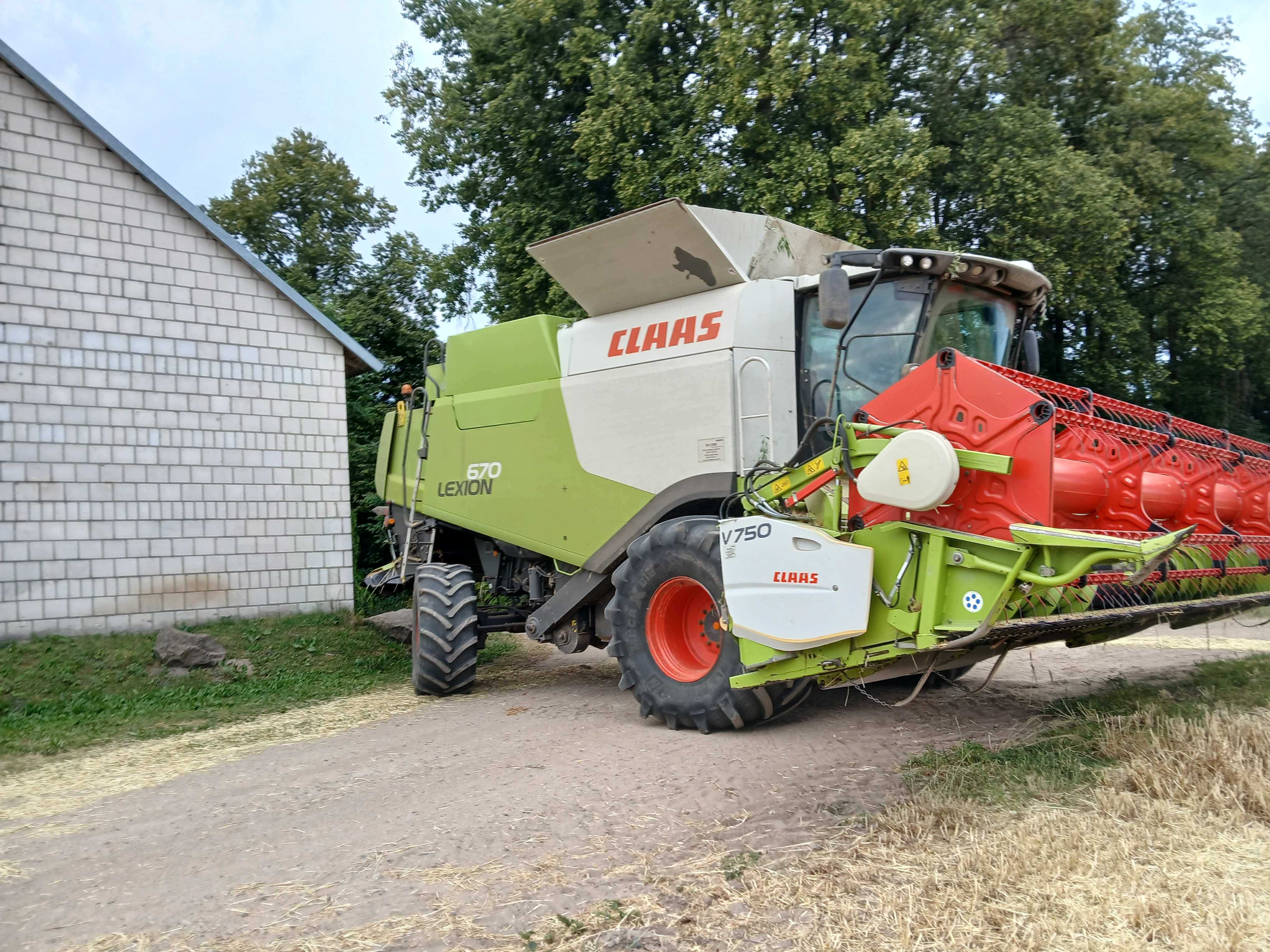 Kombajn 640 claas lexion 670  660 zbozowy john deere 580 class 520