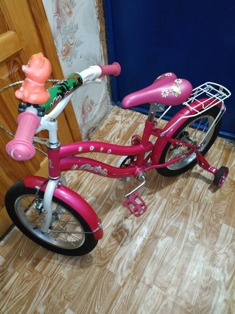 Детский велосипед для девочки. СОСТОЯНИЕ НОВОГО!