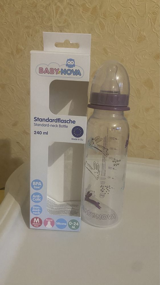 Бутылочка для кормления BABY NOVA