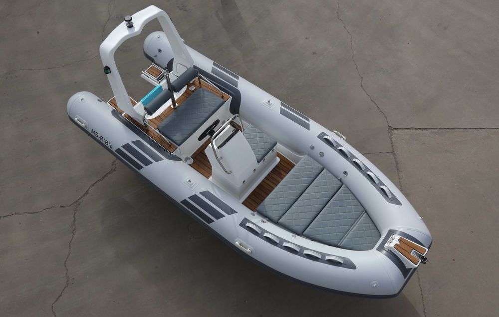 Motorówka, Hypeboat, Łódź, Wędkarska, RIB 480 - MS RIB's Hypalon