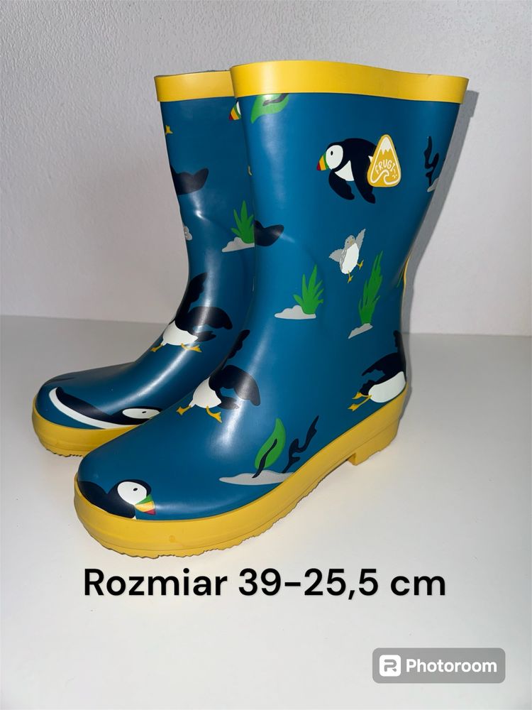 Kalosze Frugi damskie męskie 39 40