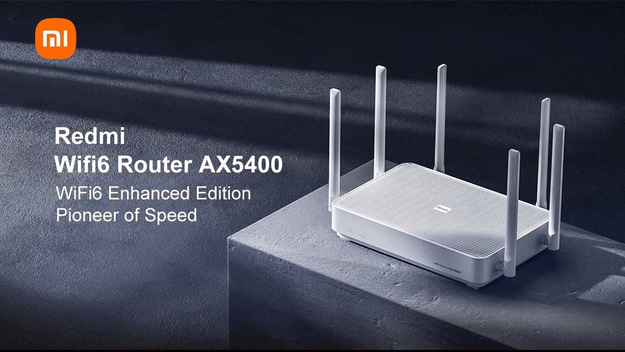Бездротовий маршрутизатор (роутер) Xiaomi Redmi AX5400 (DVB4267CN)